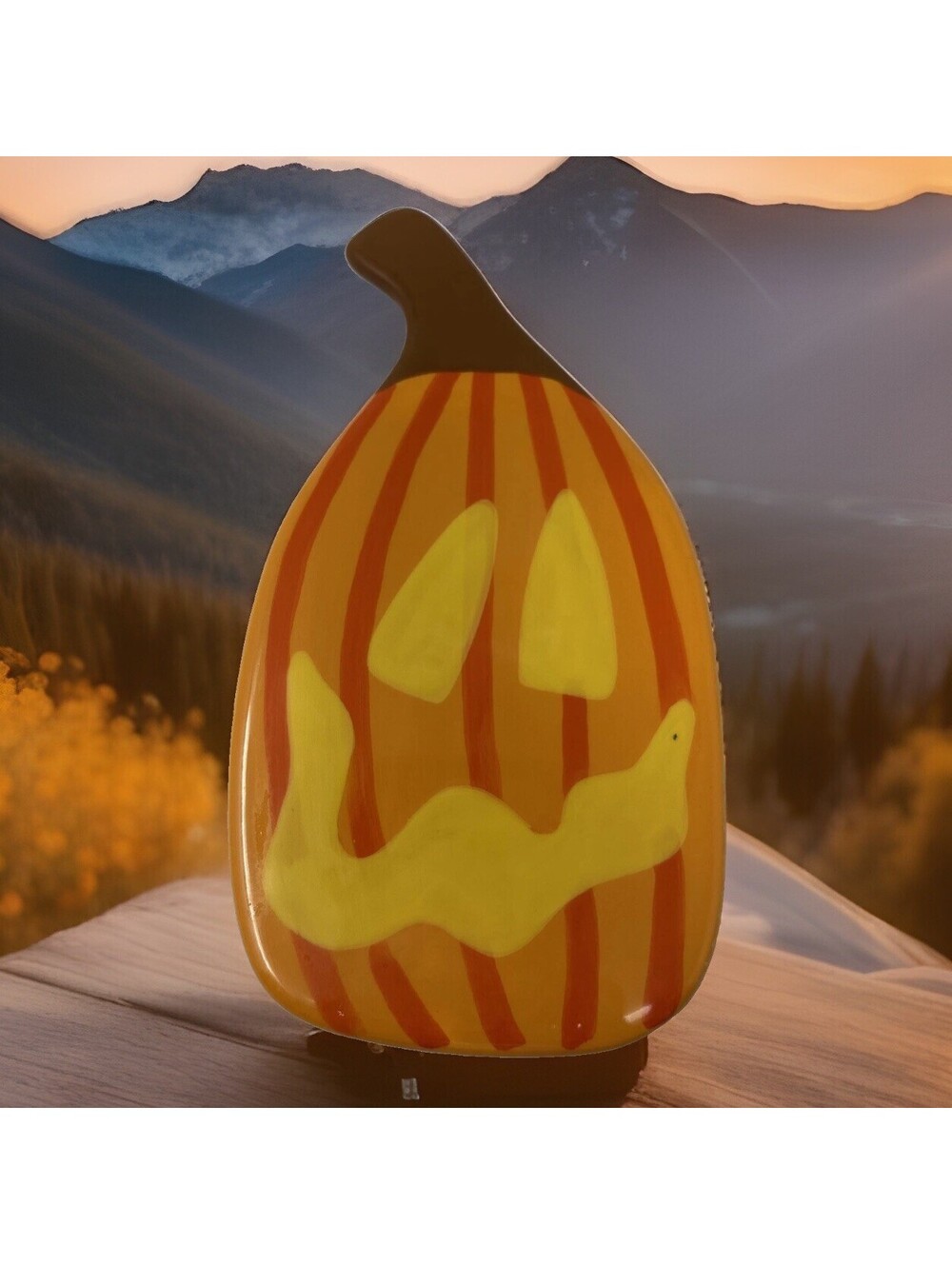 Coton Colors Happy Everything MINI Attachment Jack-O-Lantern Halloween Pumpkin